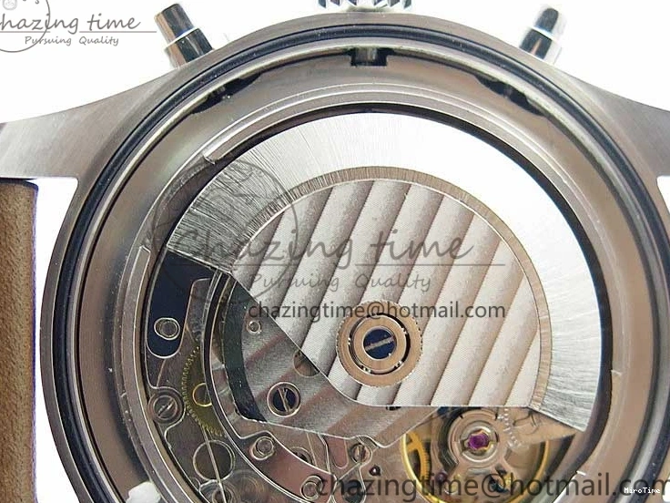 MIROTIME 0509 Pilot Chrono IW377726 ZF 1:1 Best Edition Green Dial on Brown Leather Strap A Trendsetting 7125